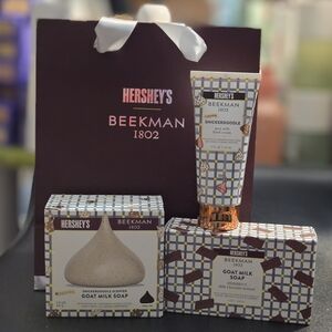 Beekman 1802 x Hershey's Snickerdoodle and Chocolate Scented Bath and Body Set
